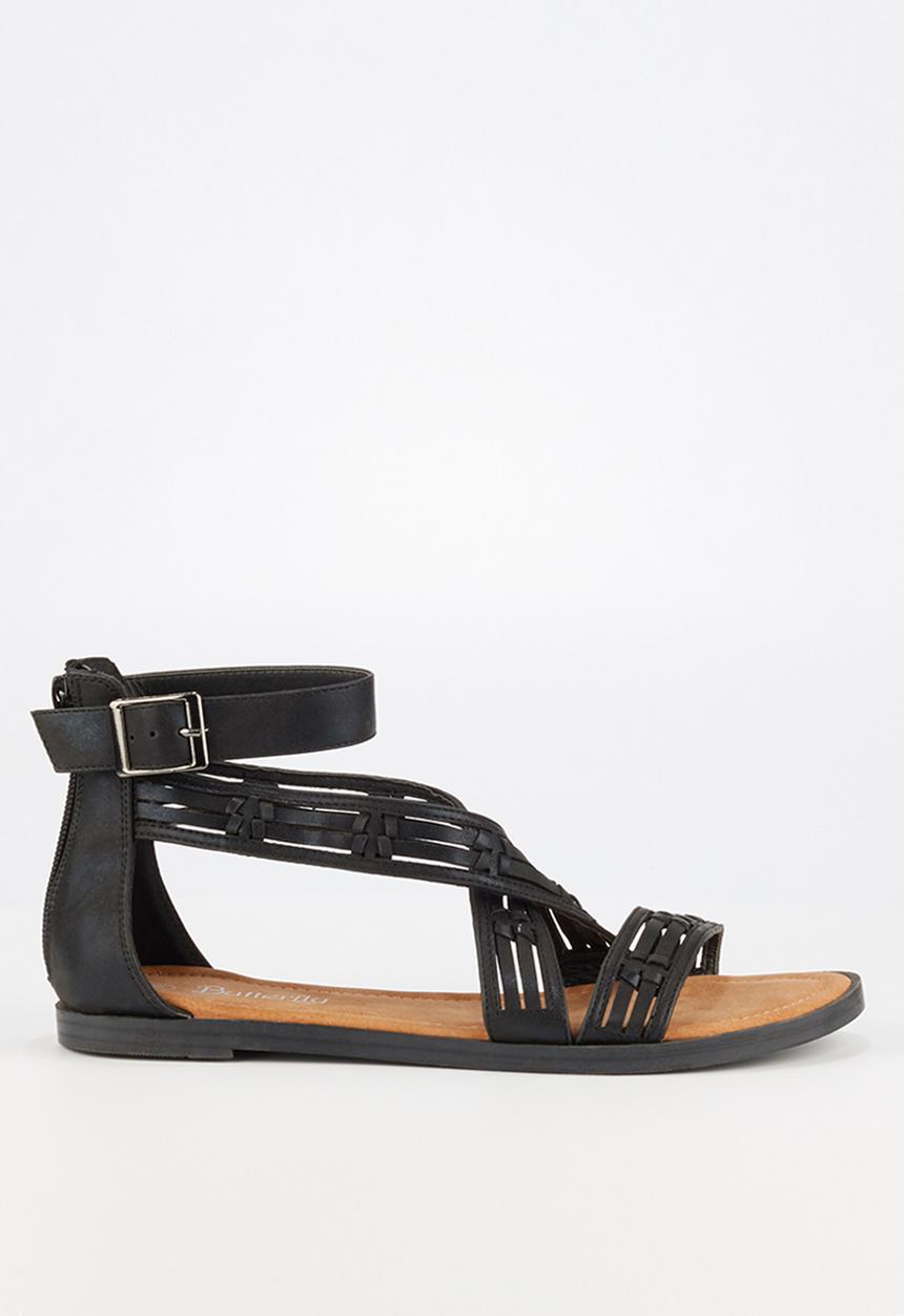 Butterfly Feet - Kamady sandal - black