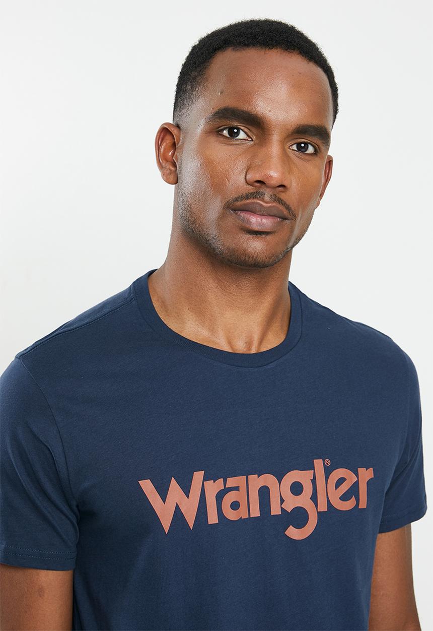 Wrangler - Kabel tee - navy