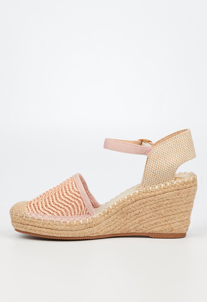 Butterfly Feet - Virgo wedge - pink