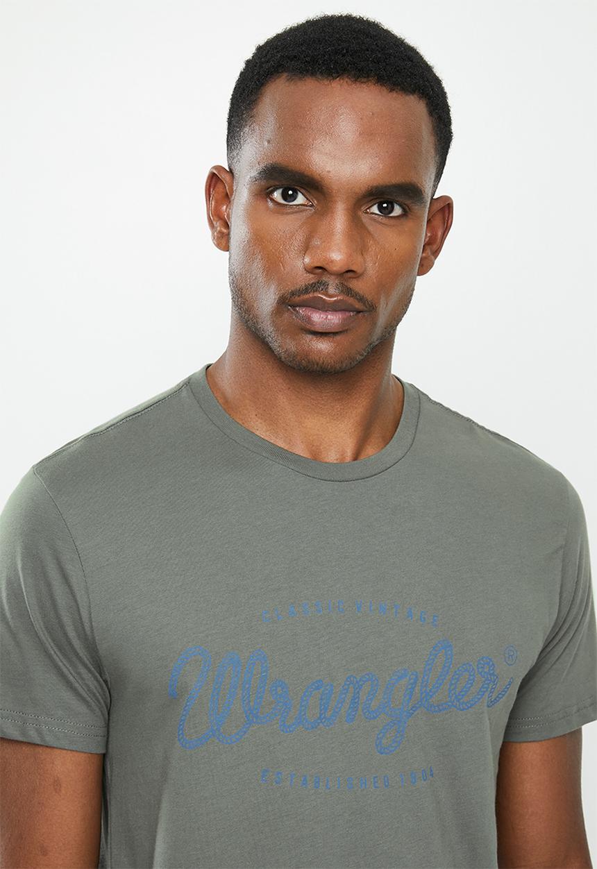 Wrangler - Rope classic tee - khaki