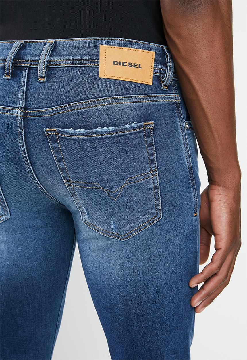 Diesel  - Sleenker-x skinny jeans - blue