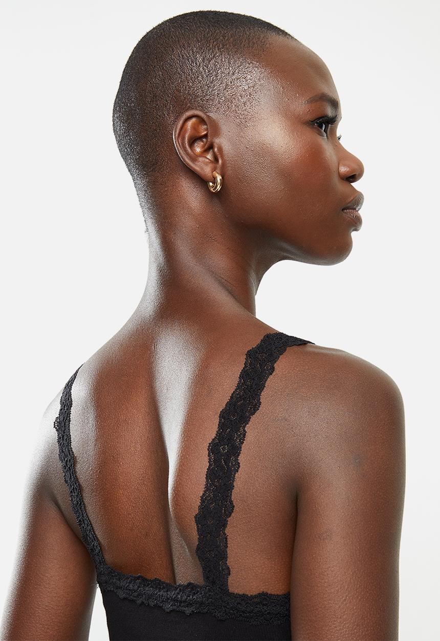 MANGO - Top Helen - black
