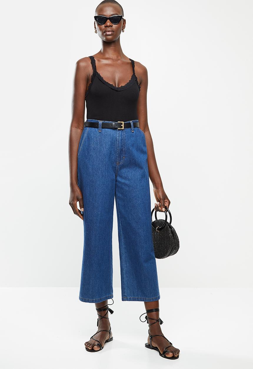 MANGO - Top Helen - black