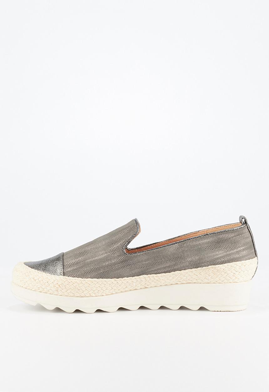 Butterfly Feet - Cynitha flatform - grey 