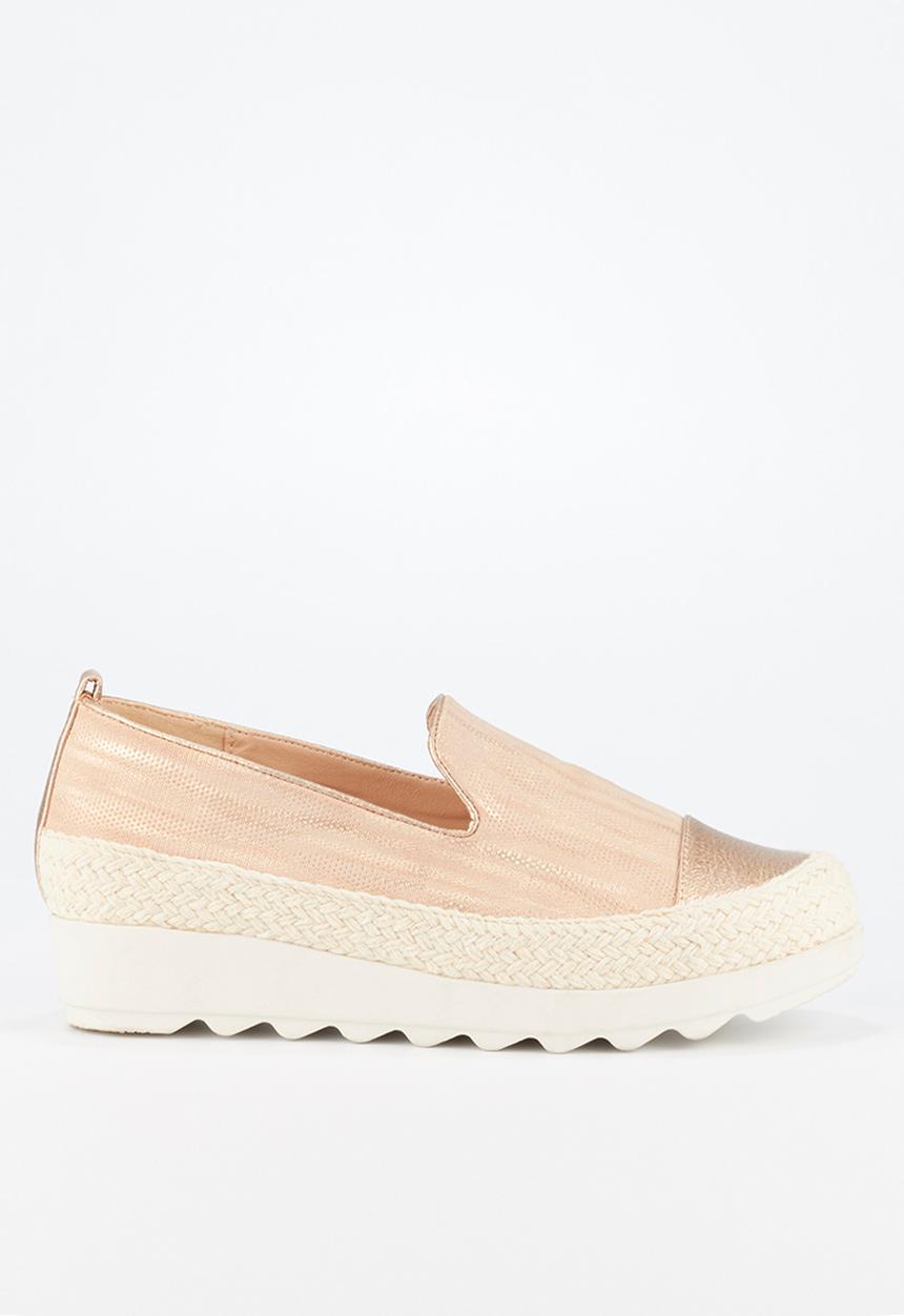 Butterfly Feet - Cynitha flatform - rose gold