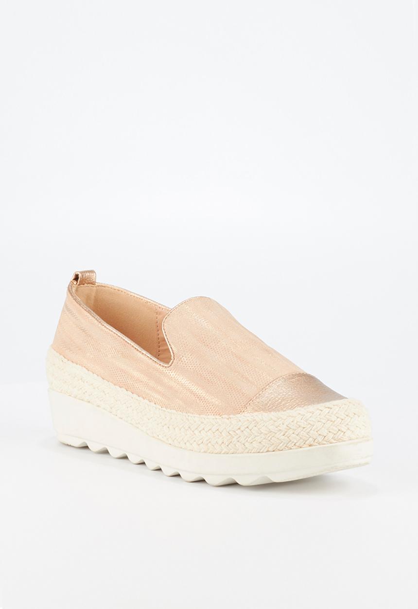 Butterfly Feet - Cynitha flatform - rose gold