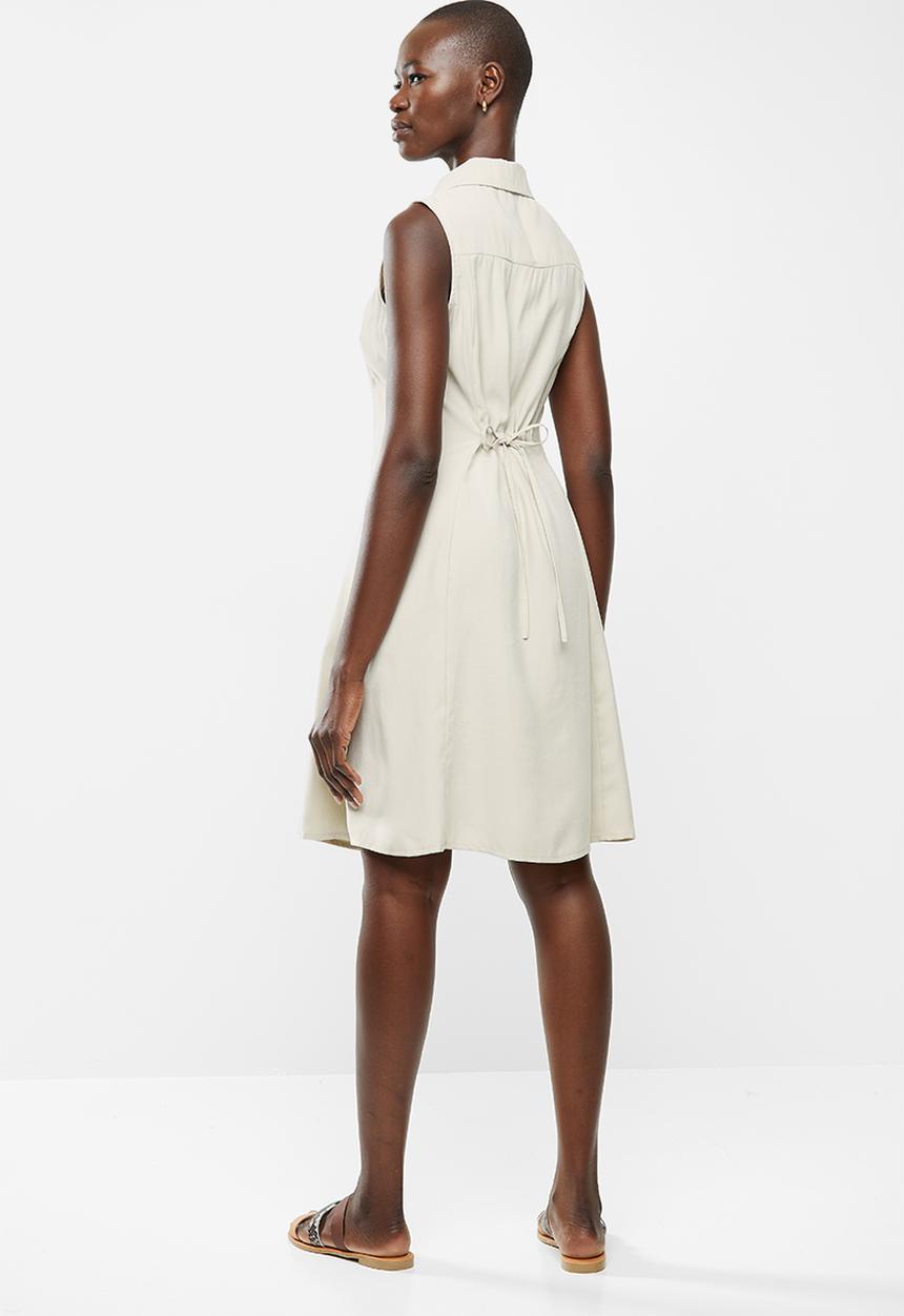 MANGO - Dress bowie - light beige