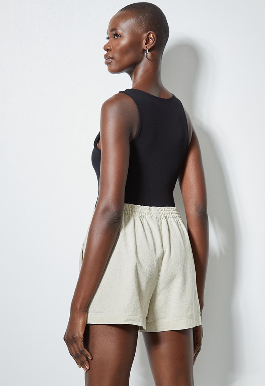 Superbalist - 2 pack cutaway bodysuit - black & tobacco