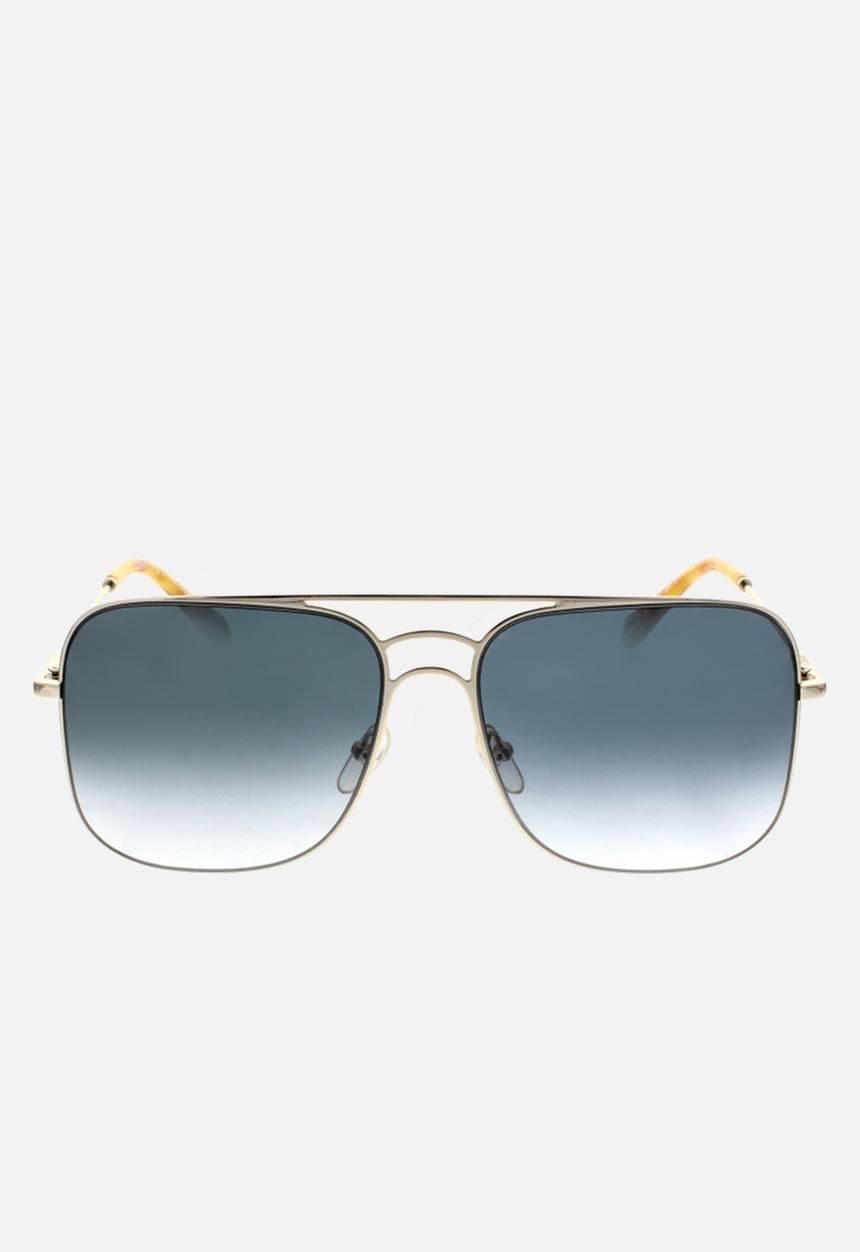 Chloe - Chloe sqaure sunglasses - gold & petrol