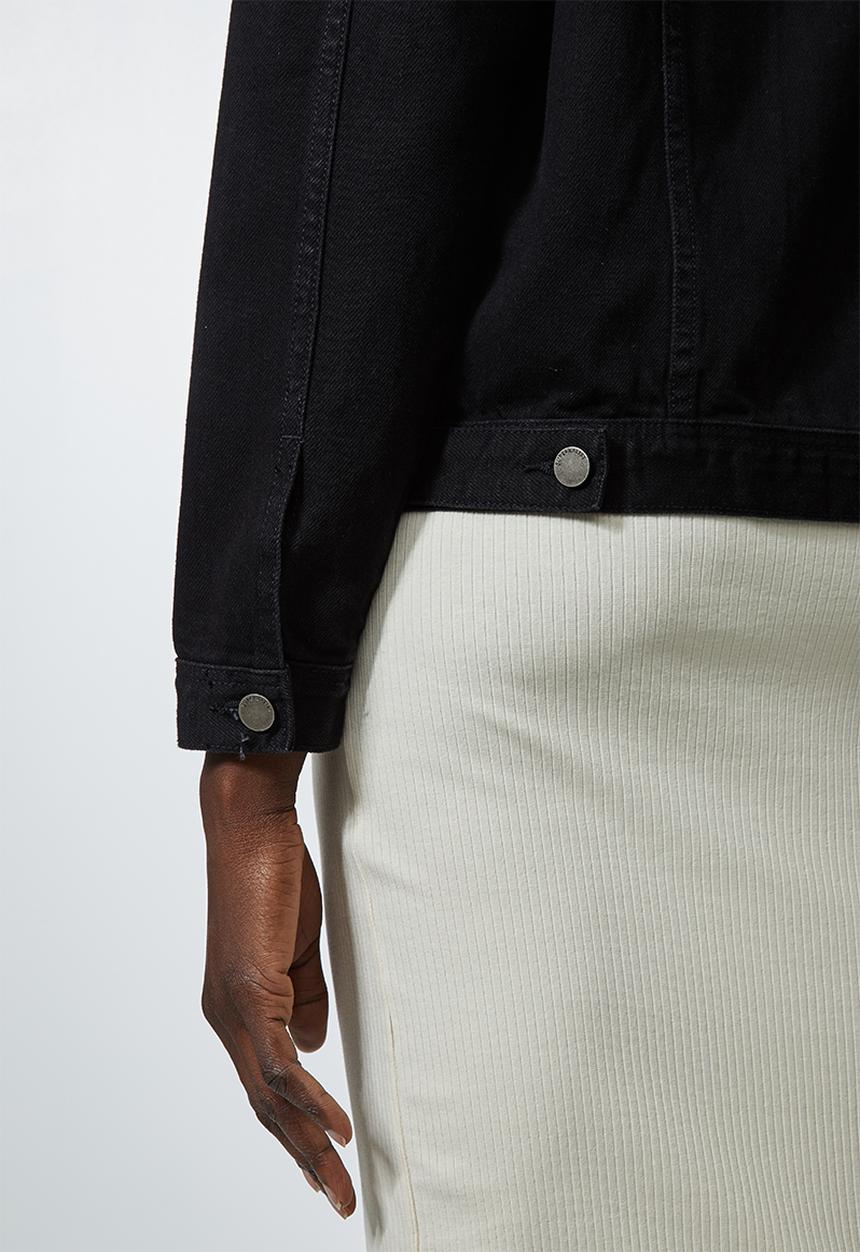 Superbalist - Tia denim jacket - black