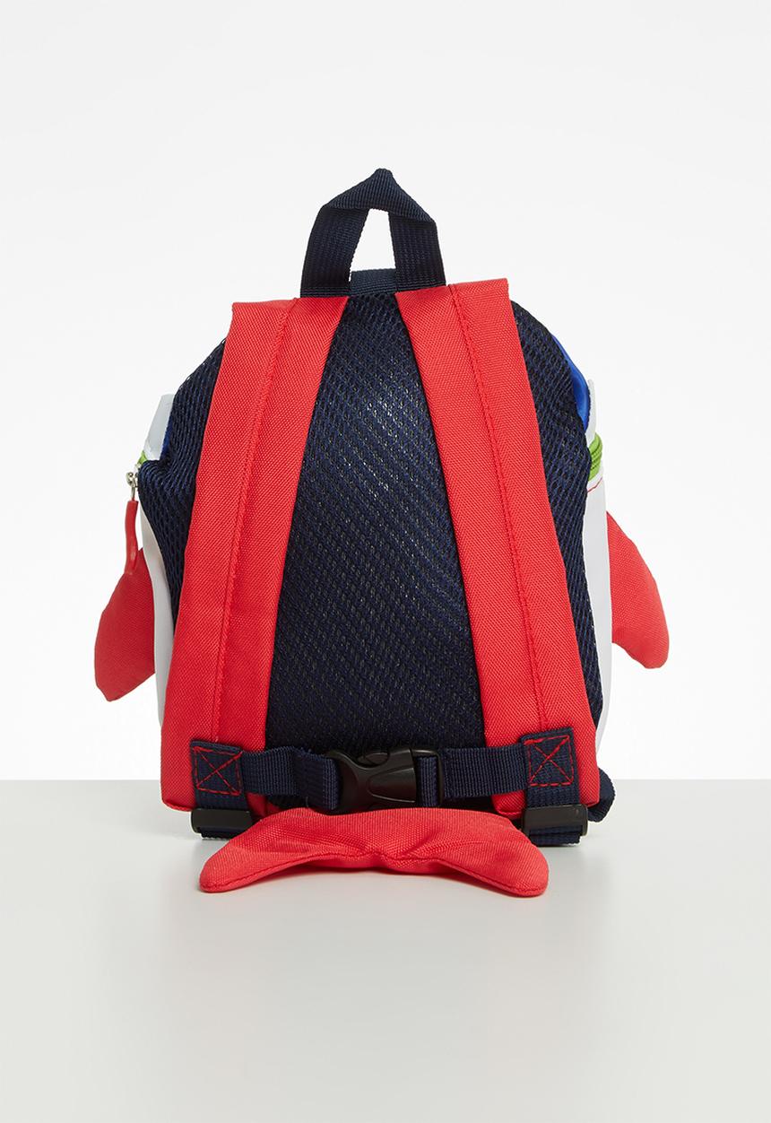 Pop Candy - Boys shark backpack - red