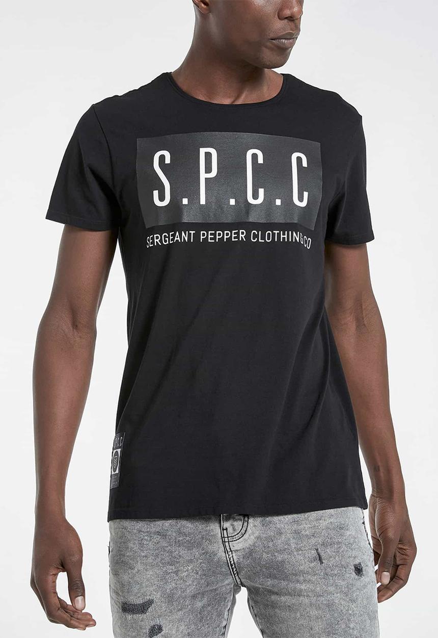 S.P.C.C - Baltic fashion straight hem T-shirt - black