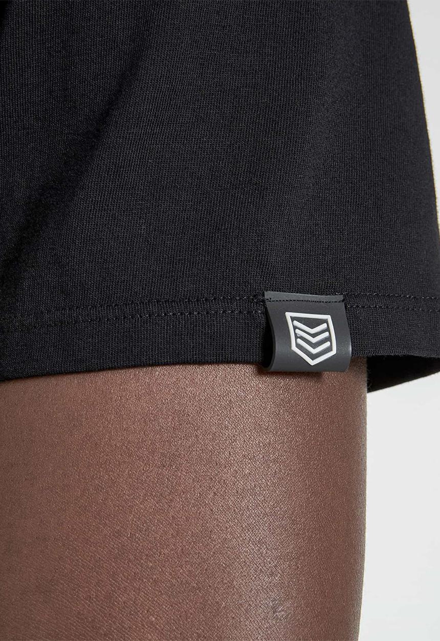 S.P.C.C - Baltic fashion straight hem T-shirt - black