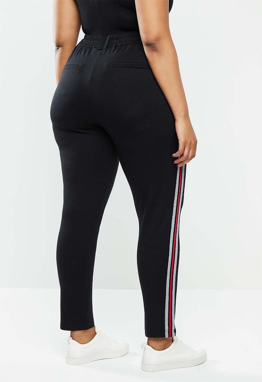 Carmakoma - Goldtrash panel pants - black