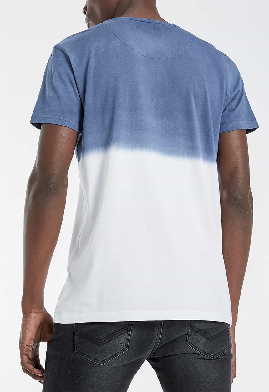 S.P.C.C - Harrow premium straight hem T-shirt - denim blue