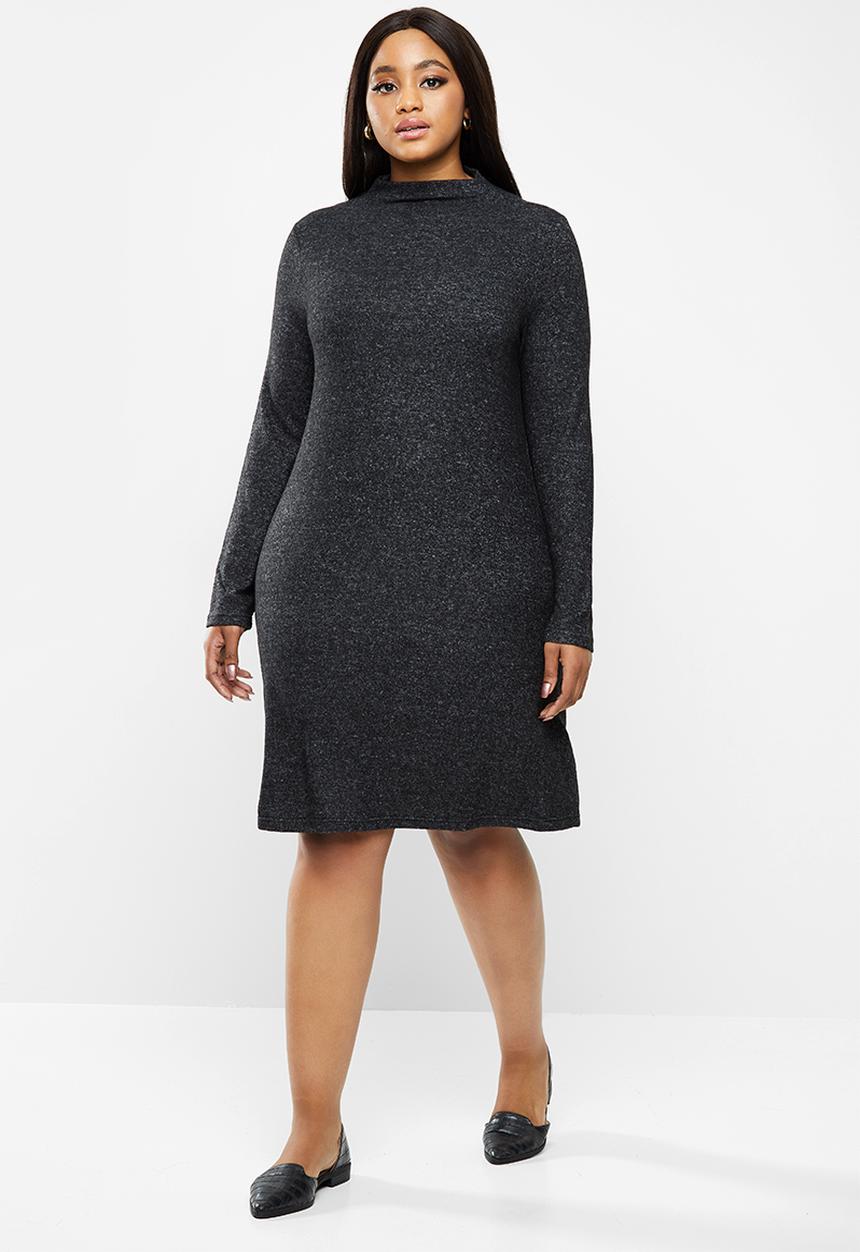 Carmakoma - India long sleeve dress - dark grey