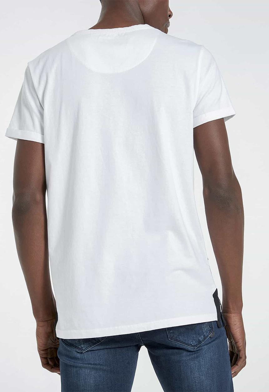 S.P.C.C - Hartt signature stepped hem T-shirt - white