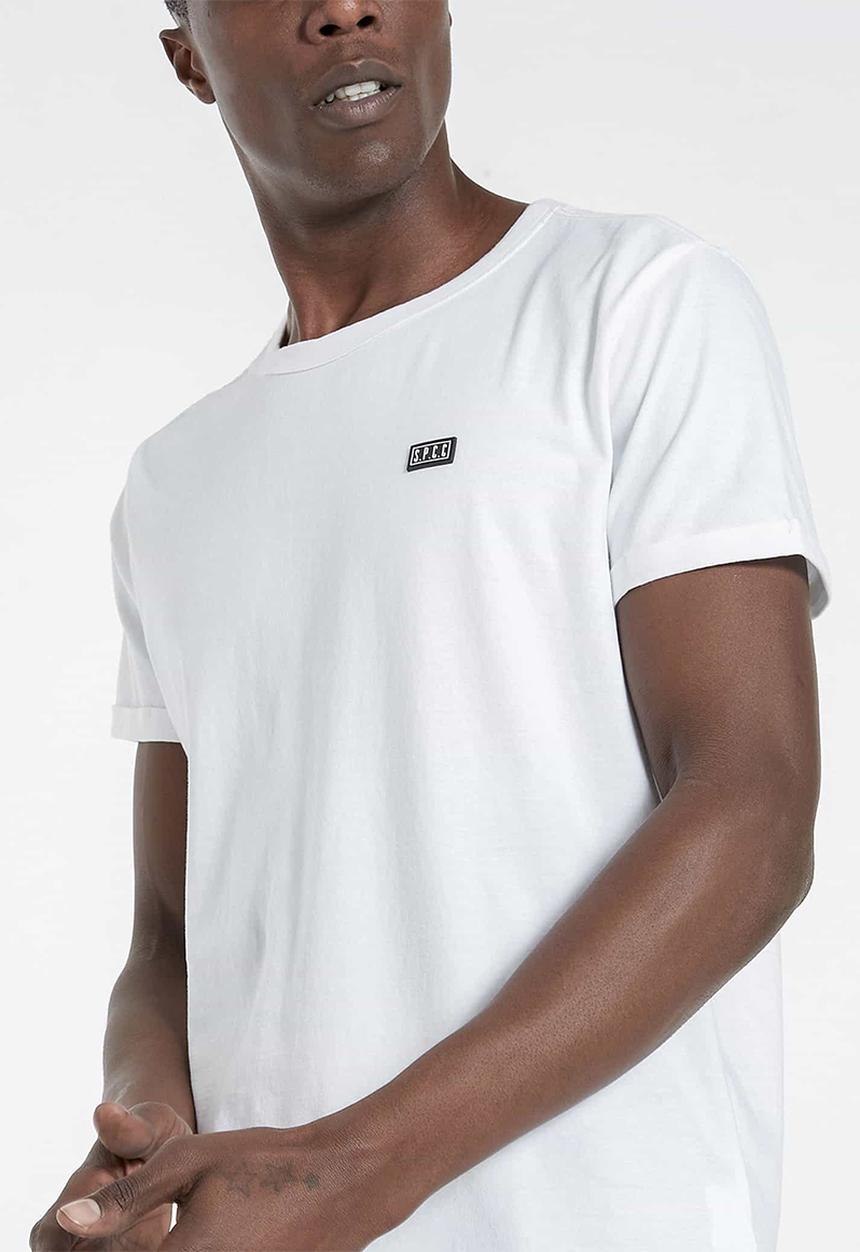 S.P.C.C - Hartt signature stepped hem T-shirt - white