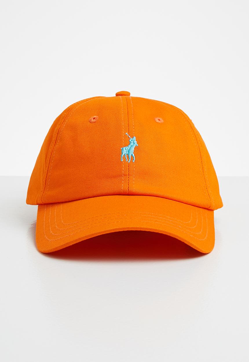 POLO - Mens parker classic peak cap - orange
