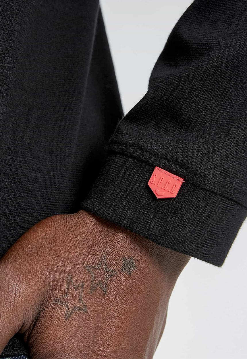S.P.C.C - Rodri signature crew neck sweat - black
