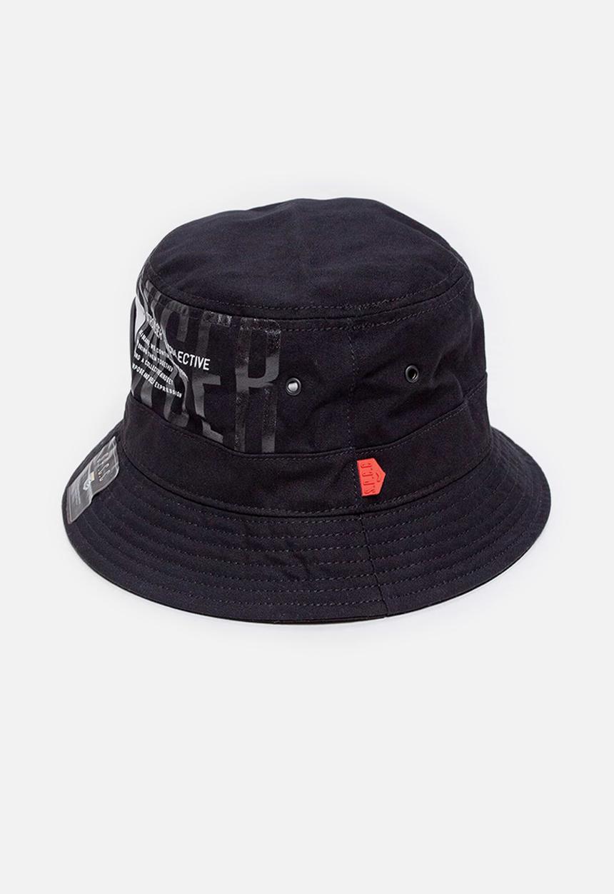 S.P.C.C - Cullum fashion bucket hat - black