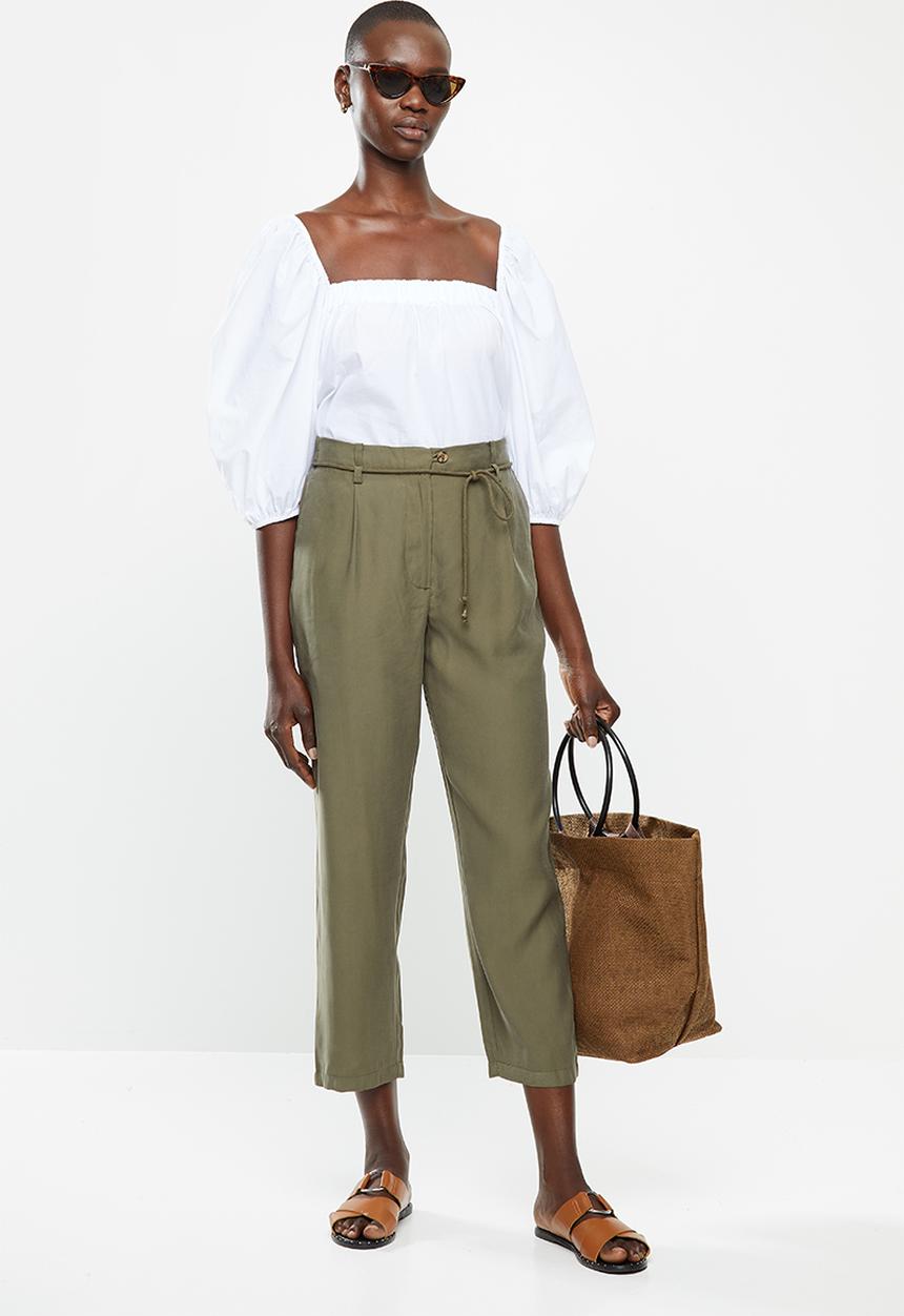 MANGO - Bowie trousers - khaki