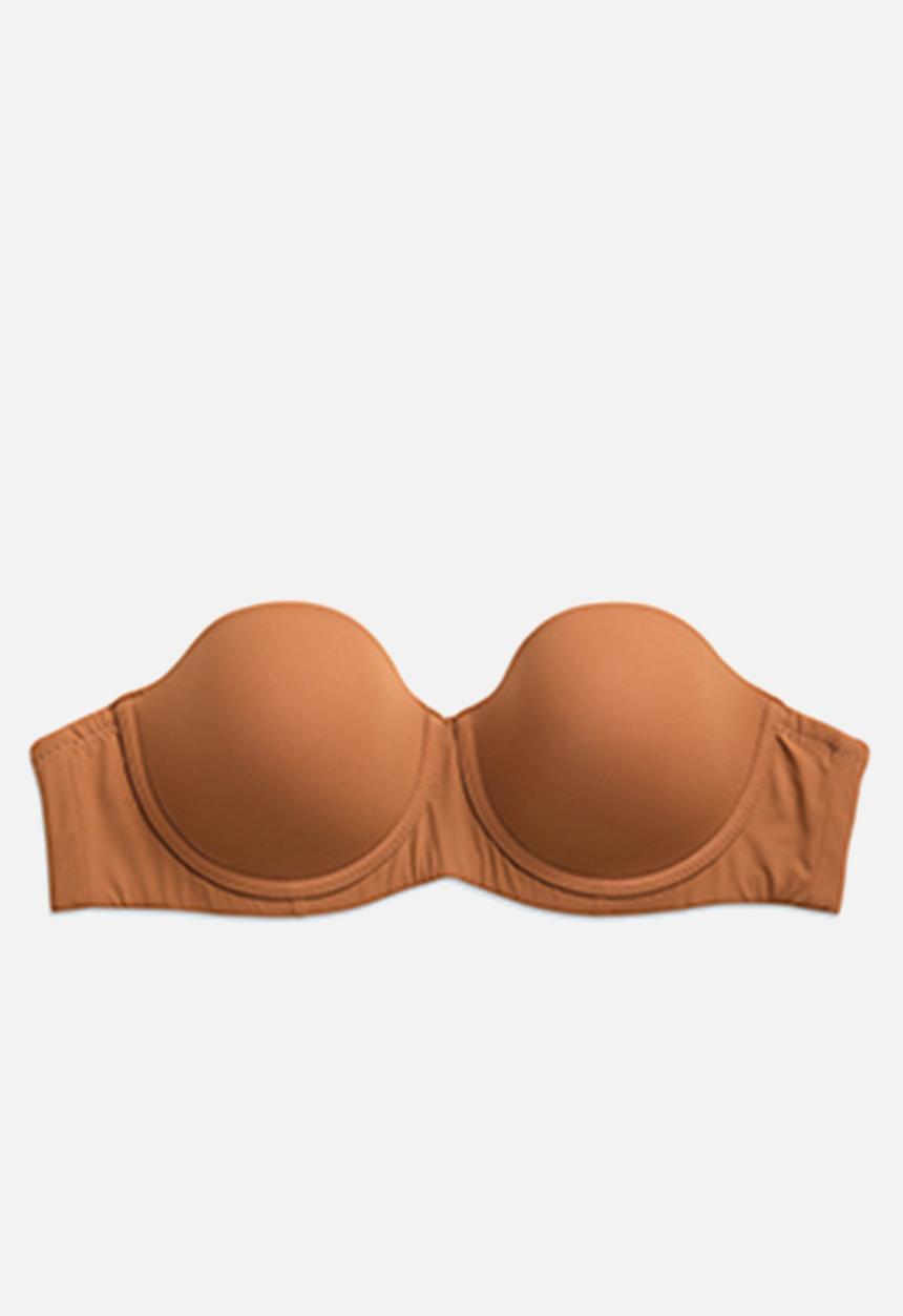 GUGU INTIMATES - Amara strapless bra - brown