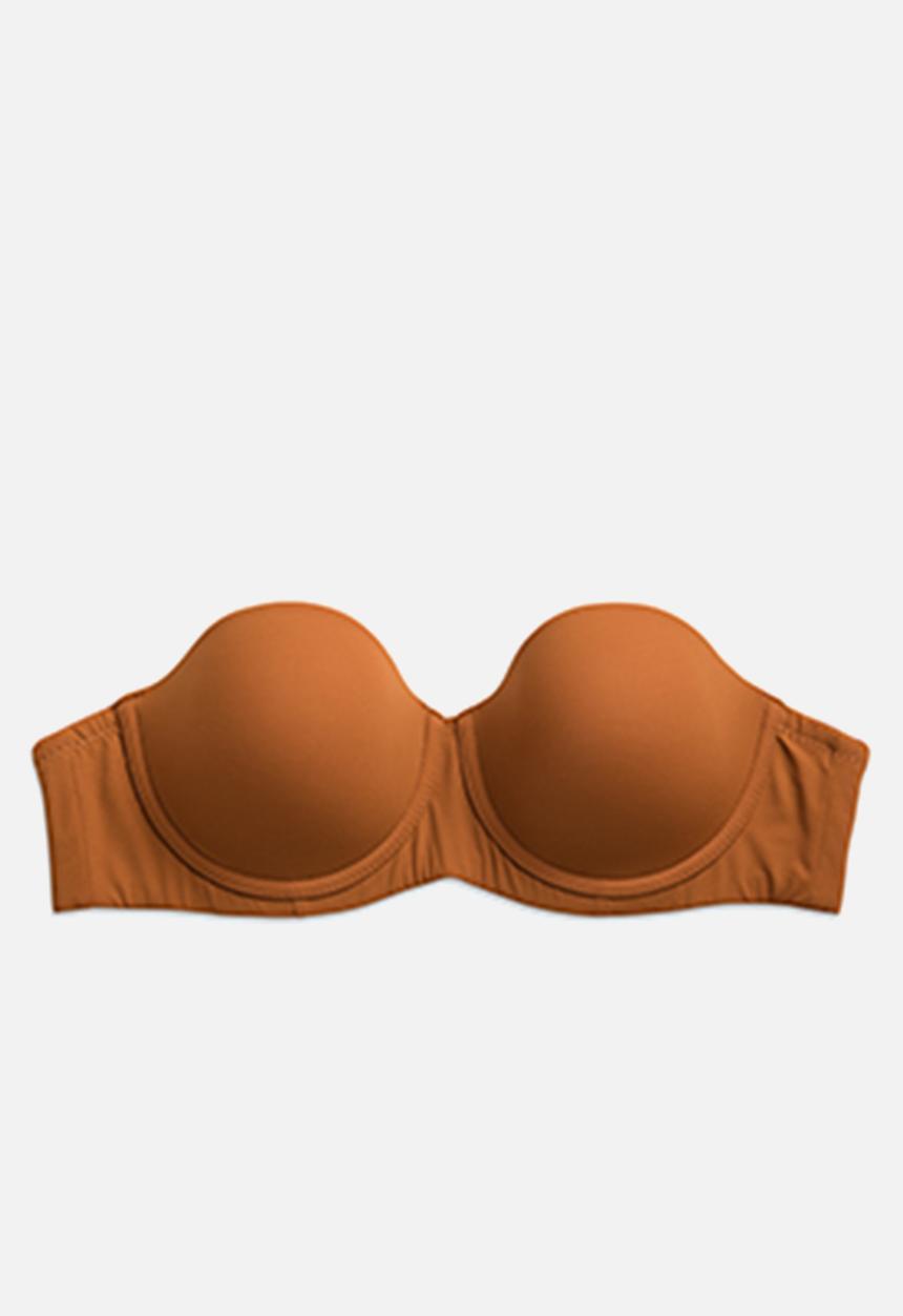 GUGU INTIMATES - Buhle strapless bra - brown