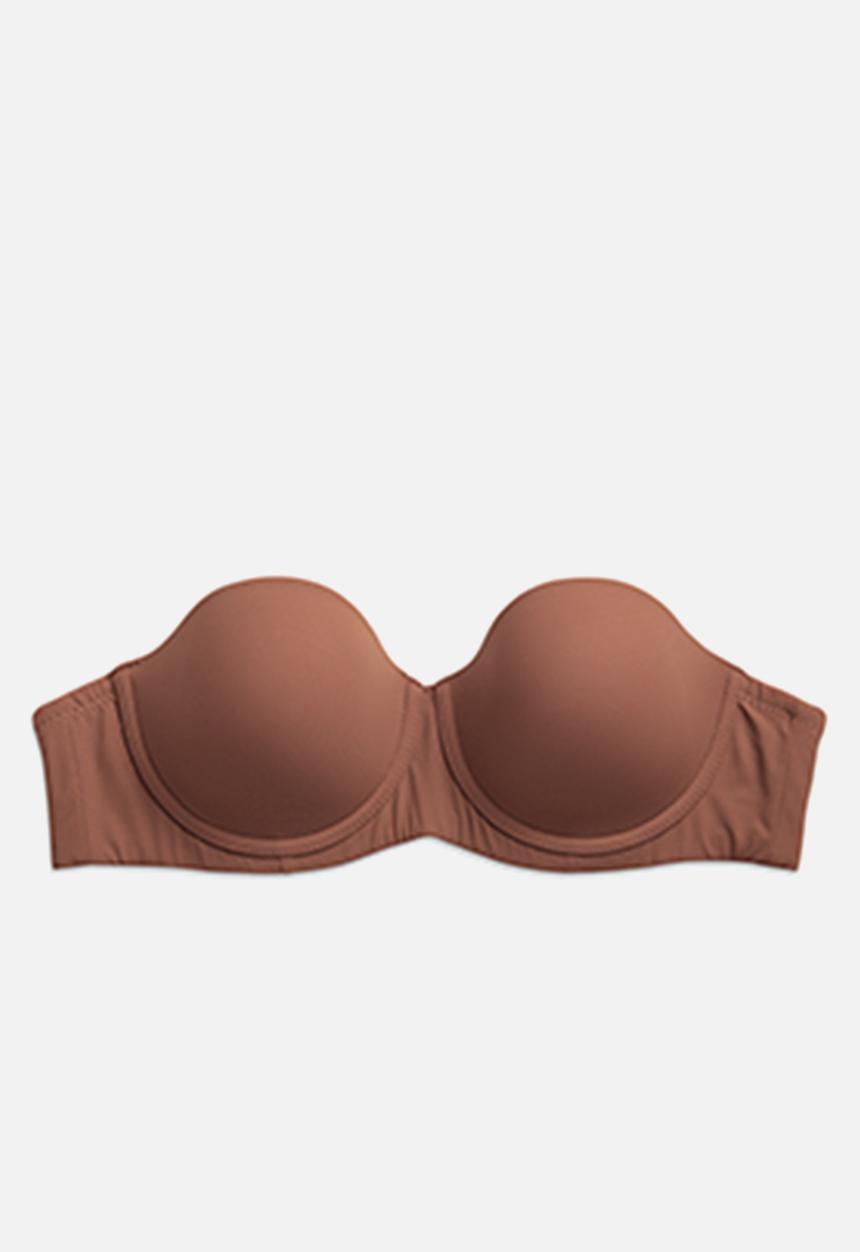 GUGU INTIMATES - Runako strapless bra - brown