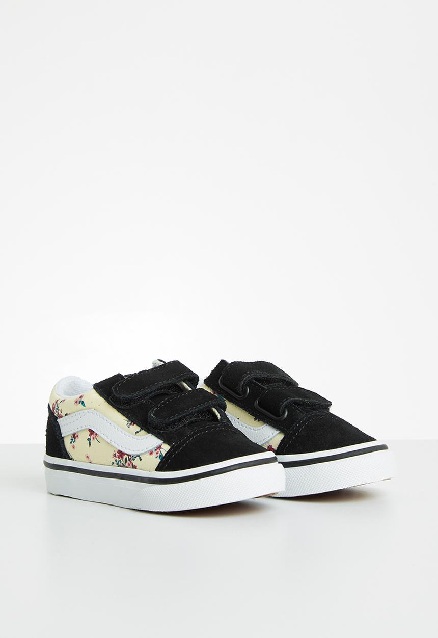 Vans - Td old skool v - (ditsy floral) classic white & true white