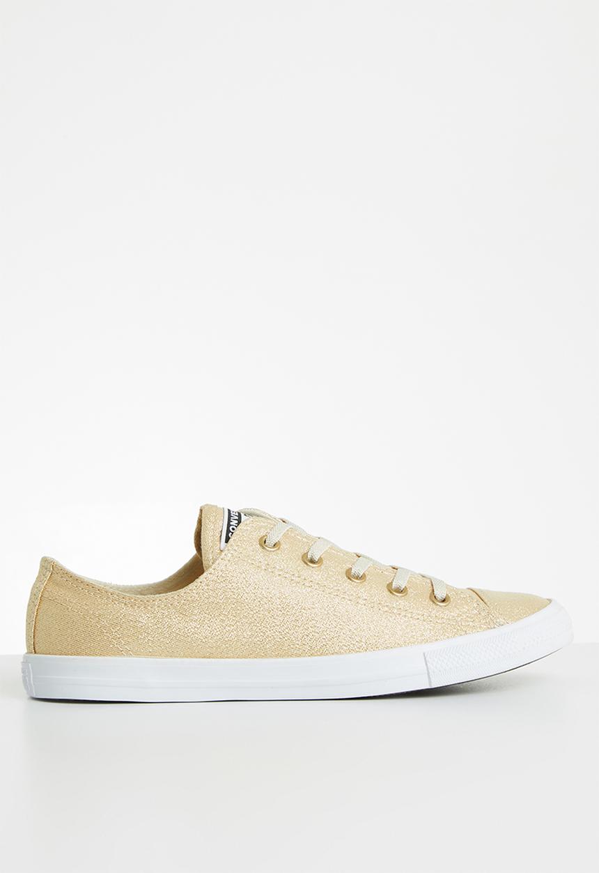 Converse - CTAS Dainty precious metals - light twine & white