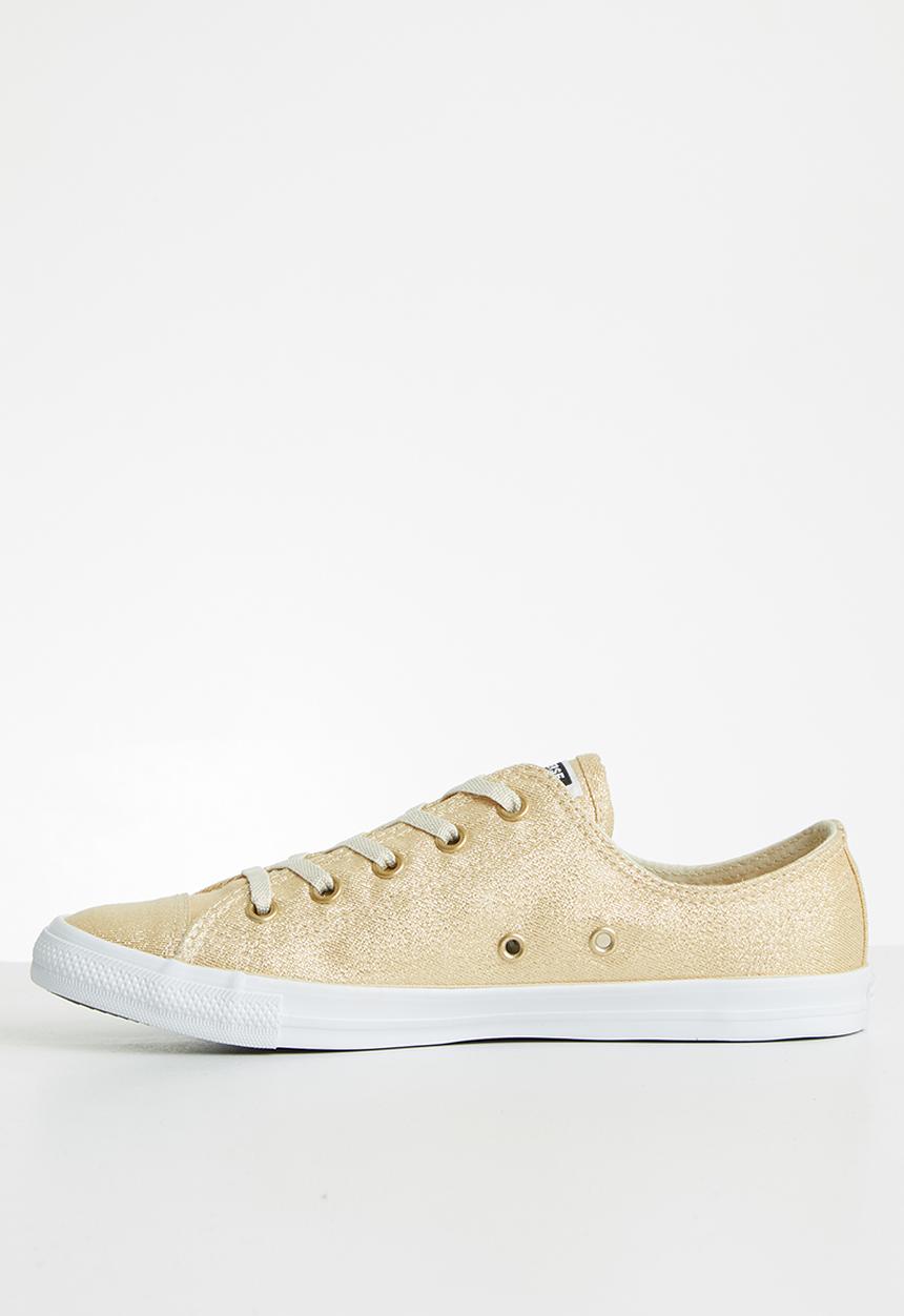 Converse - CTAS Dainty precious metals - light twine & white
