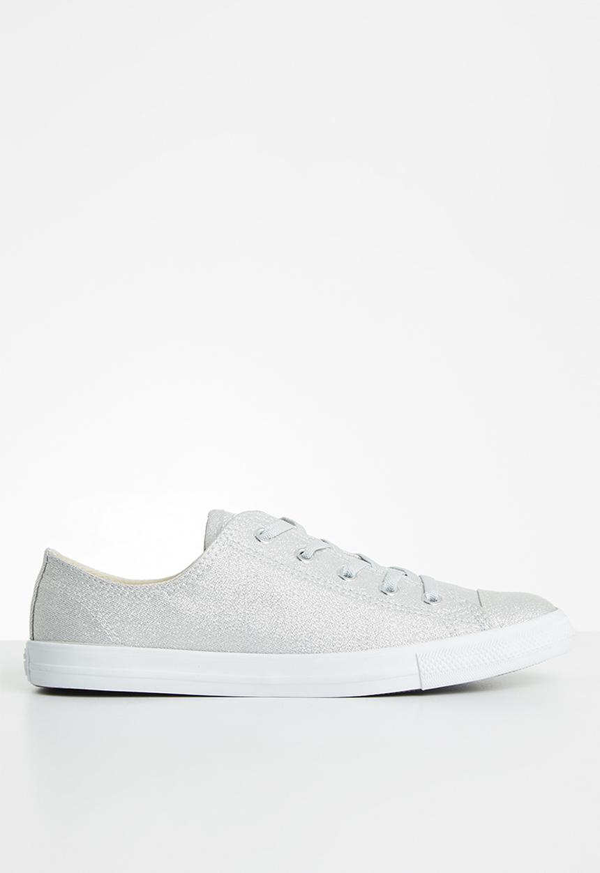 Converse - CTAS Dainty precious metals - silver & white