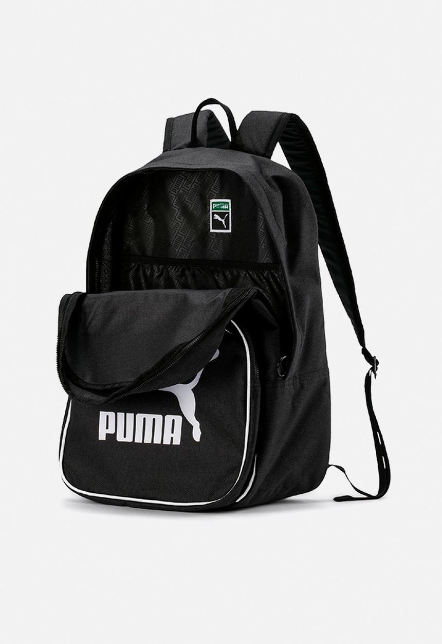 PUMA - Originals backpack retro woven - black