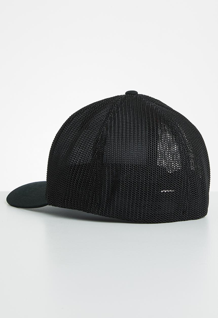 Fox - Analog flexfit cap - black
