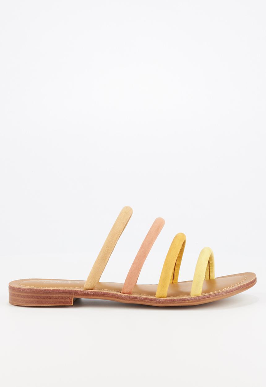 Miss Black - Sicily sandal - yellow