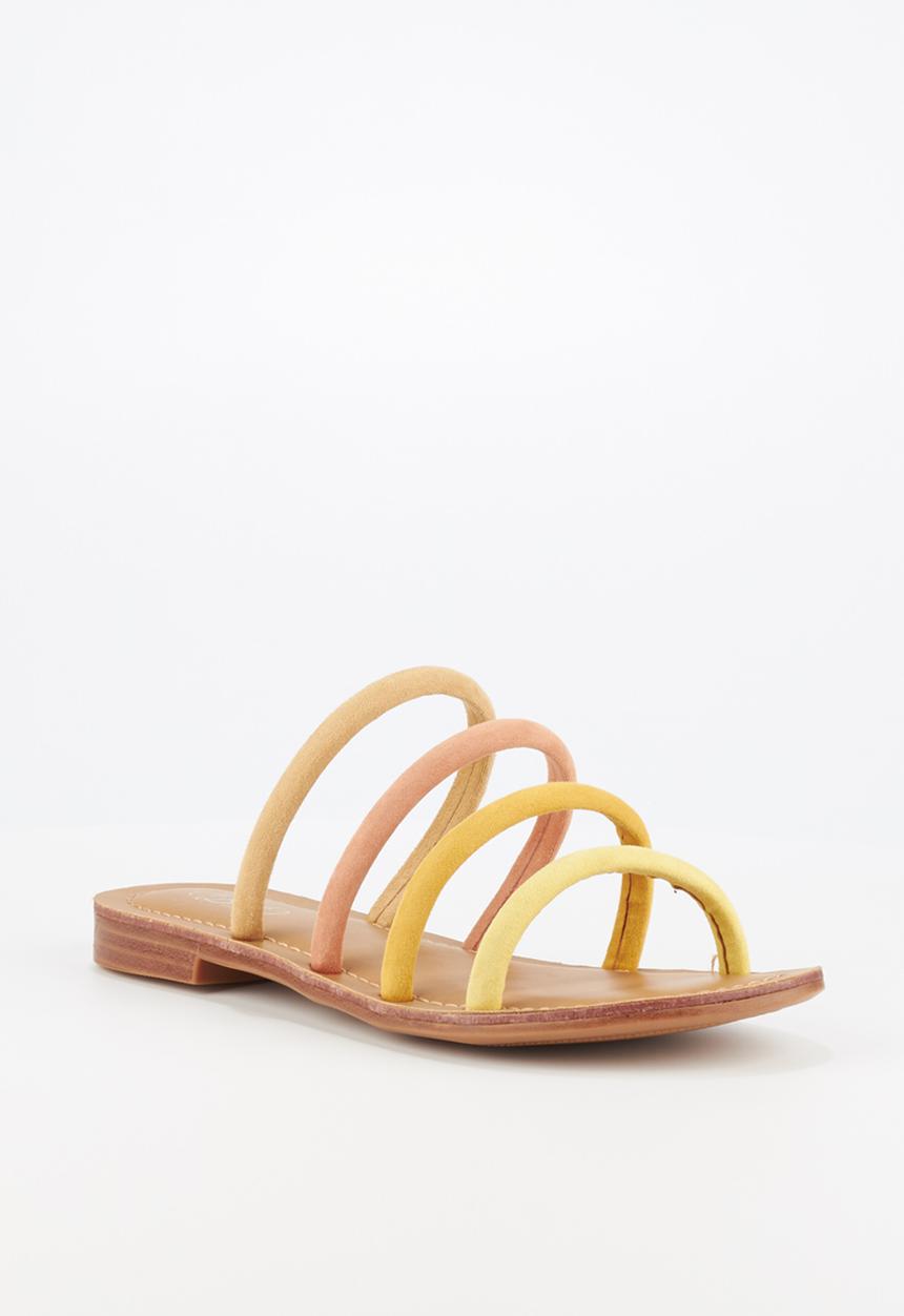 Miss Black - Sicily sandal - yellow