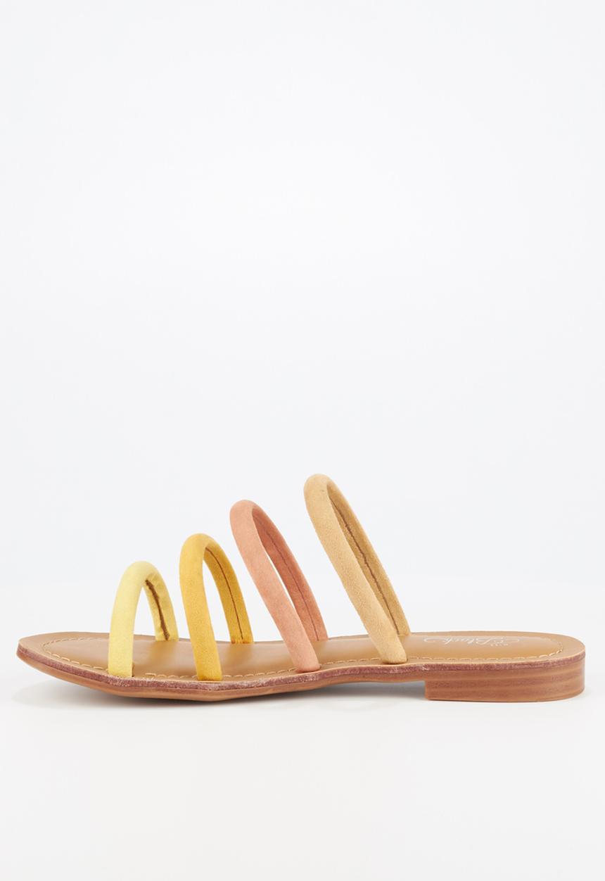 Miss Black - Sicily sandal - yellow