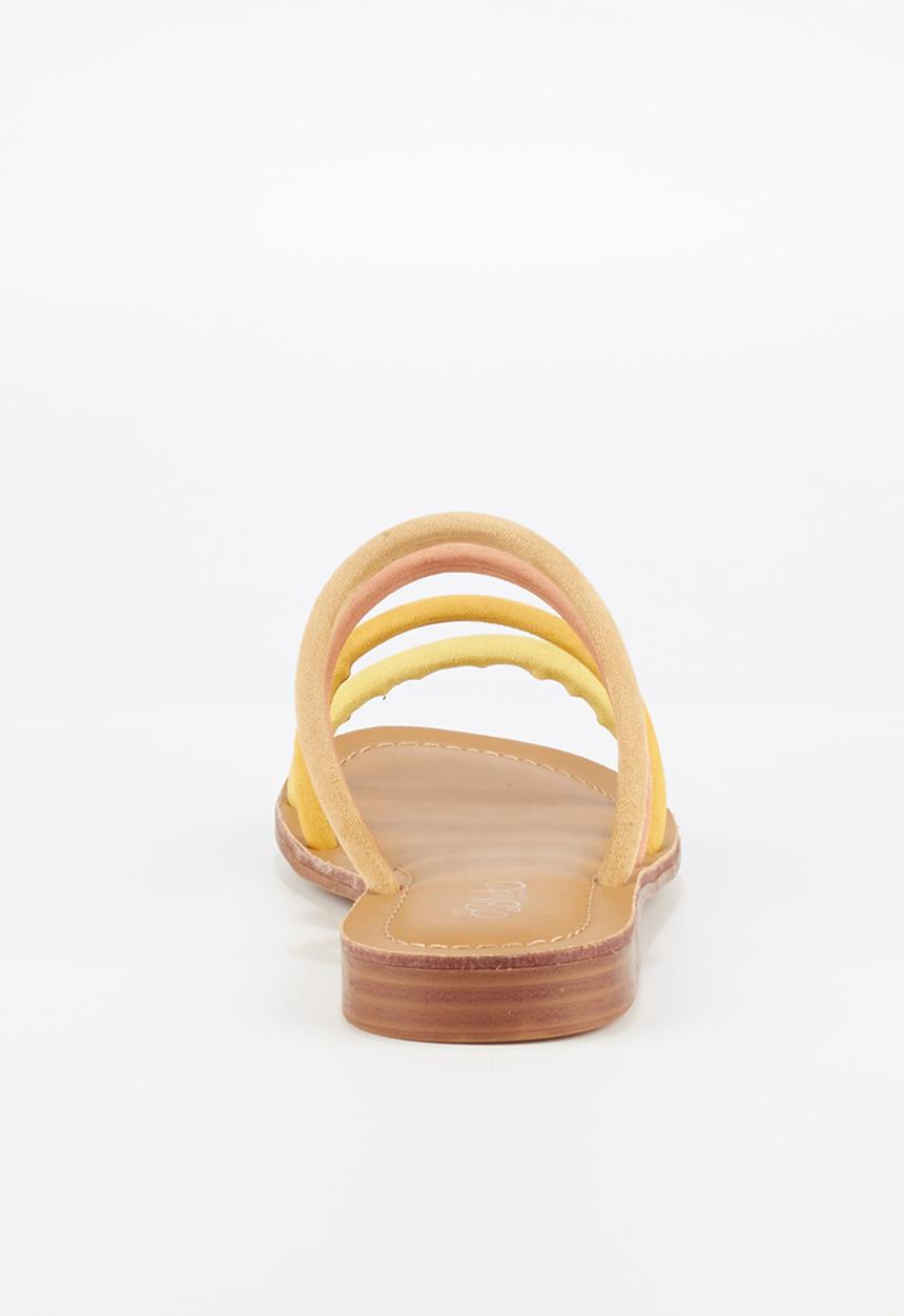 Miss Black - Sicily sandal - yellow