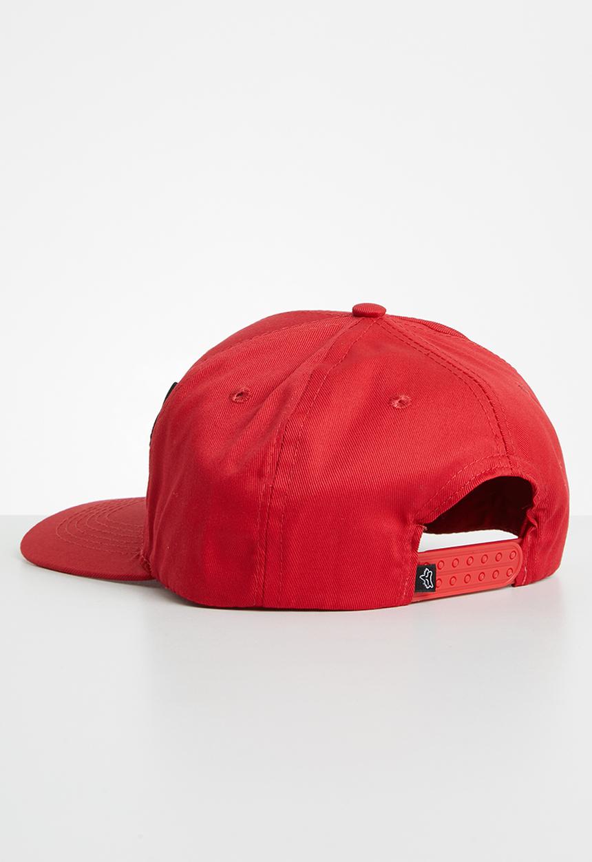 Fox - Forty five prostyle snapback cap - red