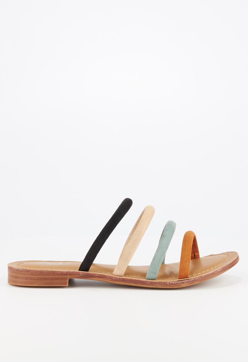 Miss Black - Sicily sandal - multi