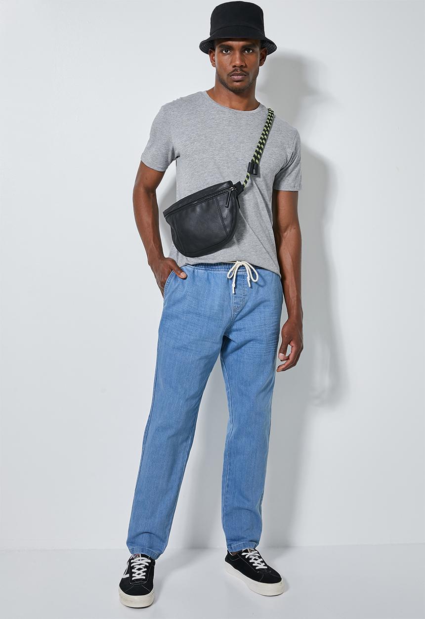 Superbalist - Deco denim pants - blue