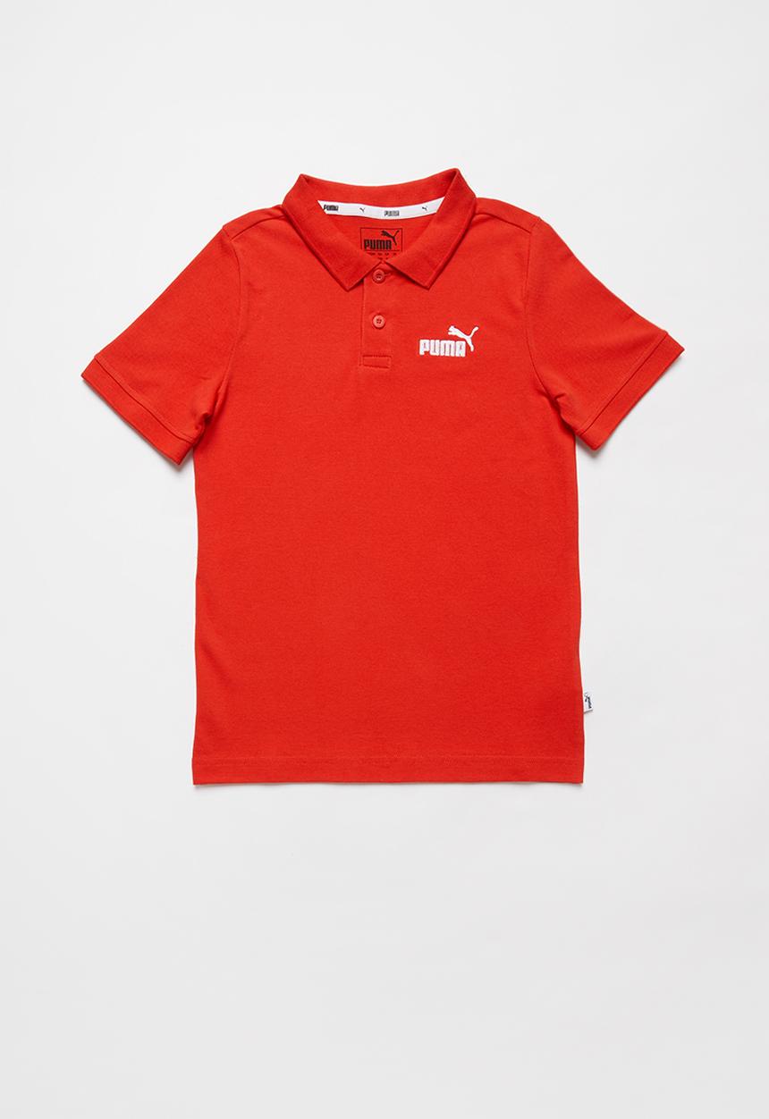 PUMA - Pique polo short sleeve tee - red