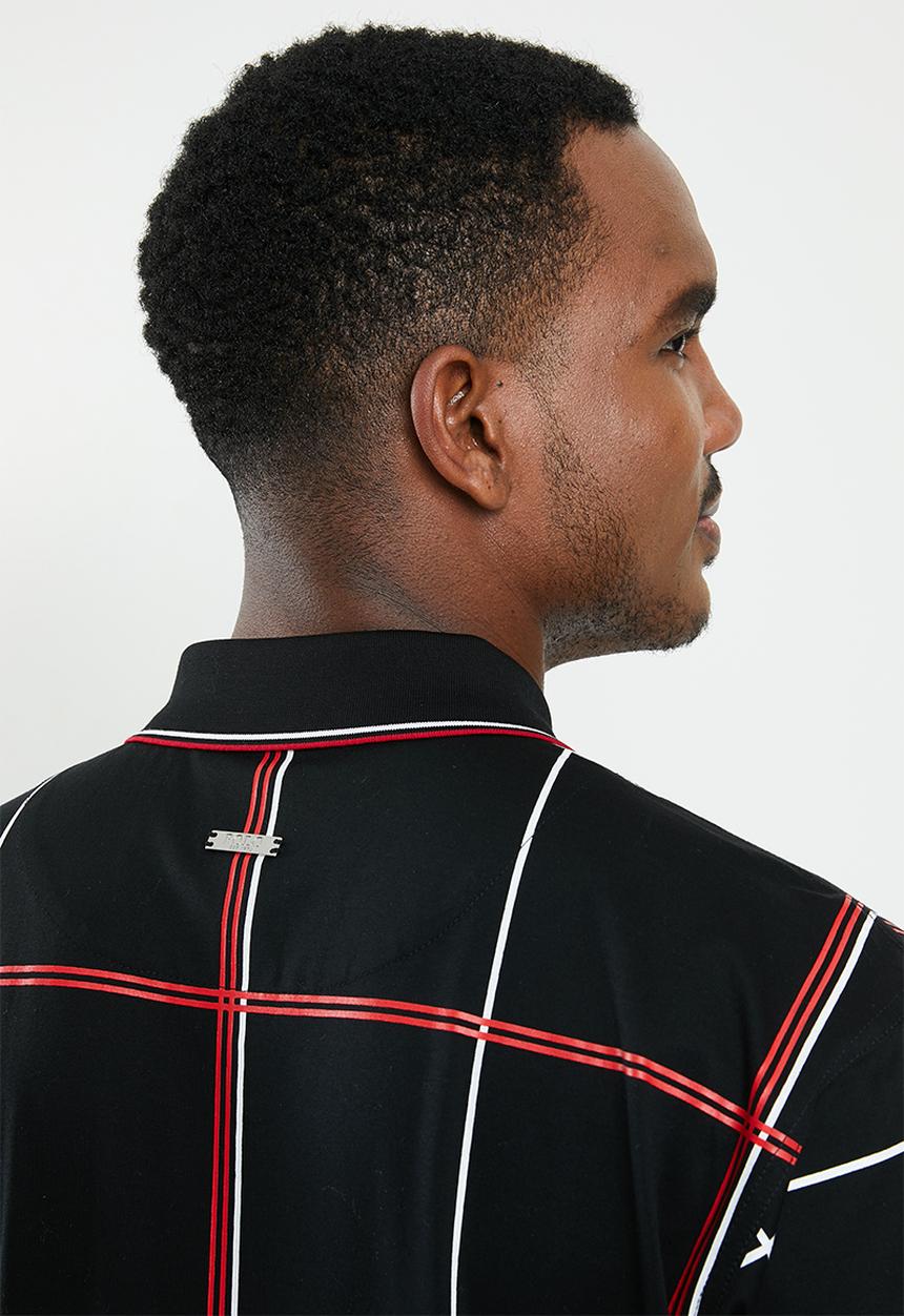 POLO - James pima custom fit golfer  - black