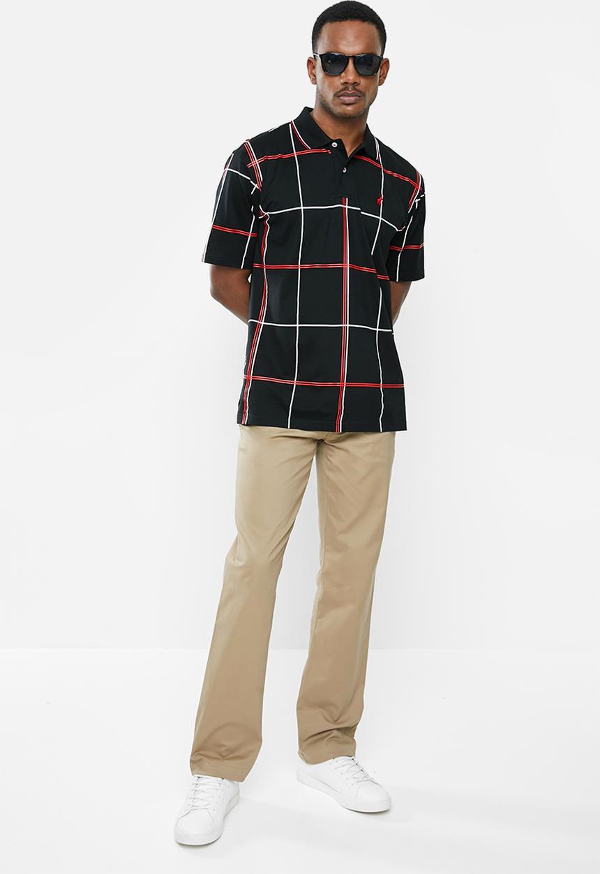POLO - James pima custom fit golfer  - black