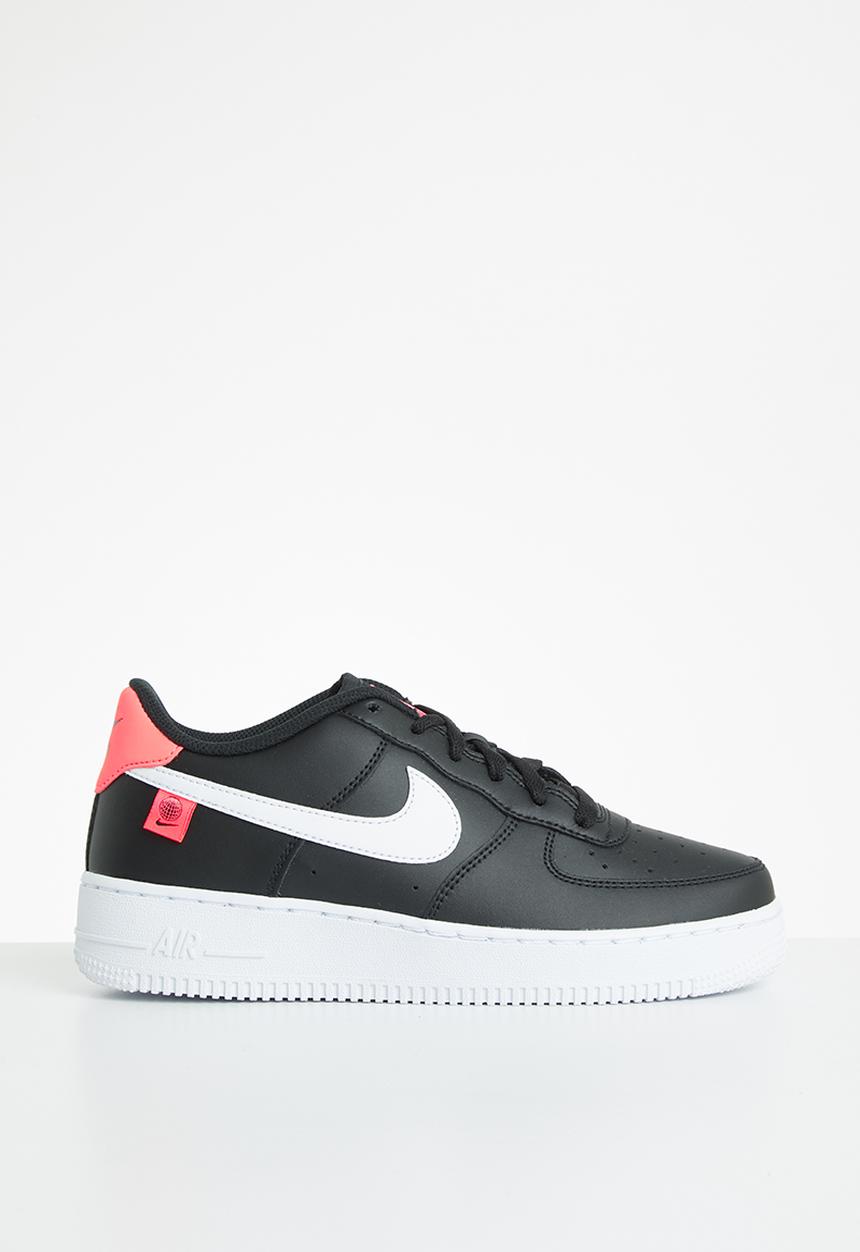 Nike - Nike air force 1 - black & white flash crimson