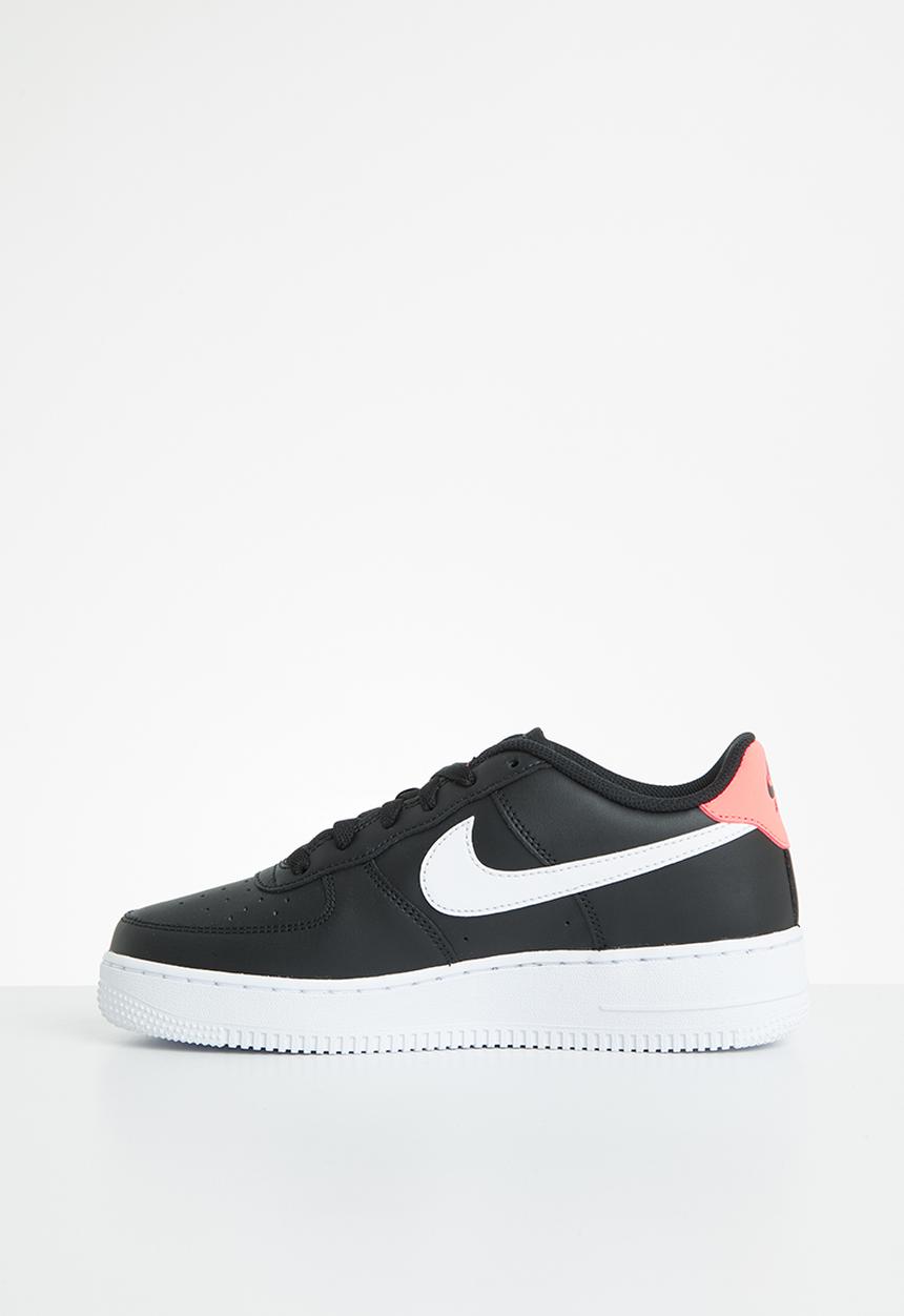 Nike - Nike air force 1 - black & white flash crimson
