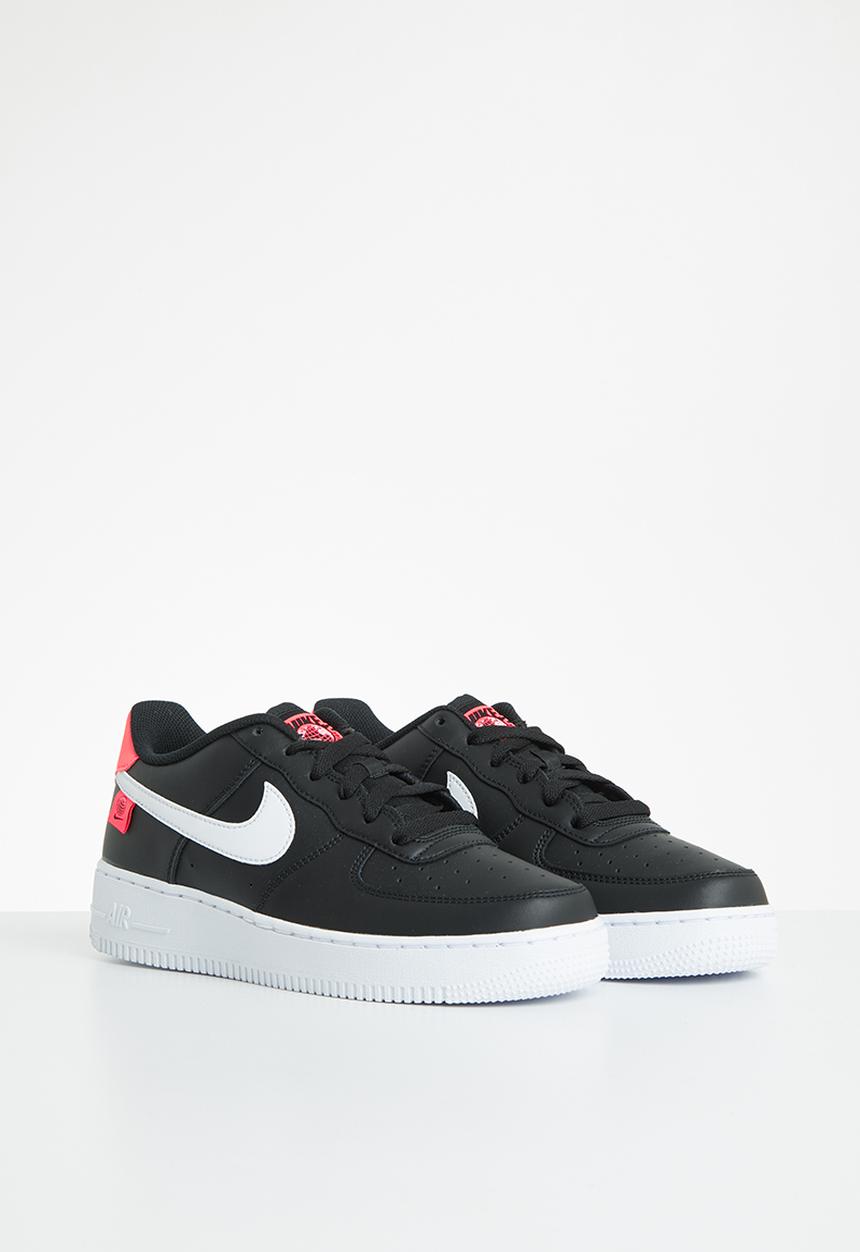 Nike - Nike air force 1 - black & white flash crimson