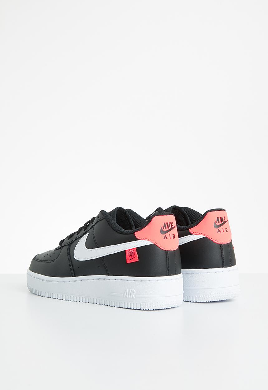 Nike - Nike air force 1 - black & white flash crimson