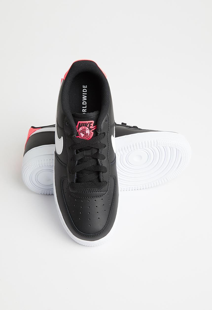 Nike - Nike air force 1 - black & white flash crimson